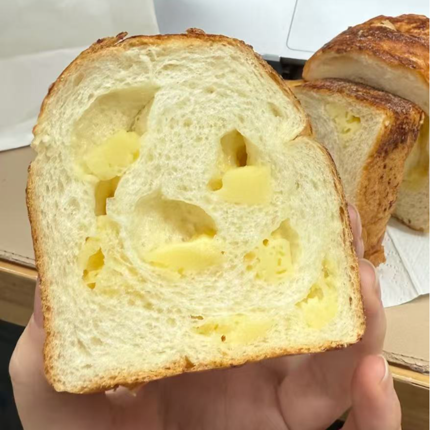 大块咸芝士海盐牛奶吐司