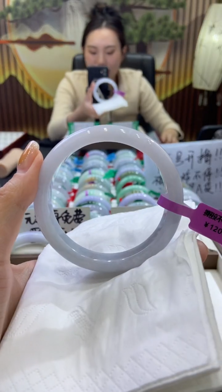 未镶嵌手镯翡翠0006758