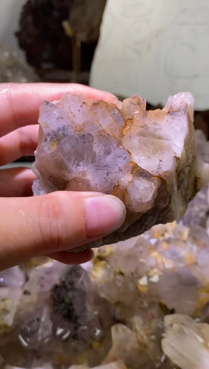 未镶嵌珠宝半成品水晶9号283g四川超七花园水晶