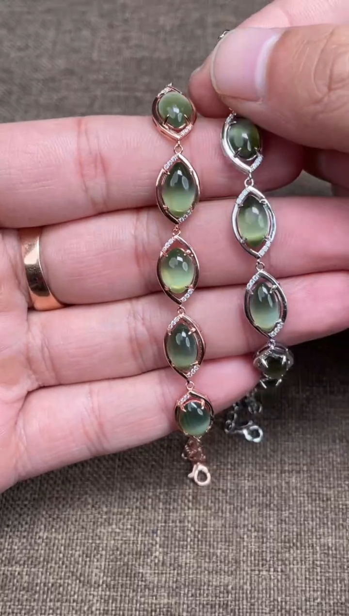 颈饰银S925镶嵌和田玉12.26GZ多样性拍一发一64