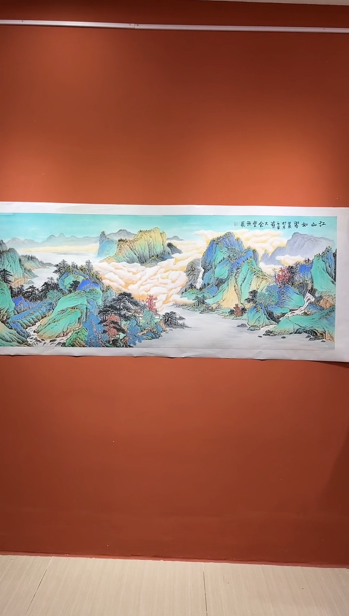 【闪购商品】国画郑乐华绘画手绘作品7-46