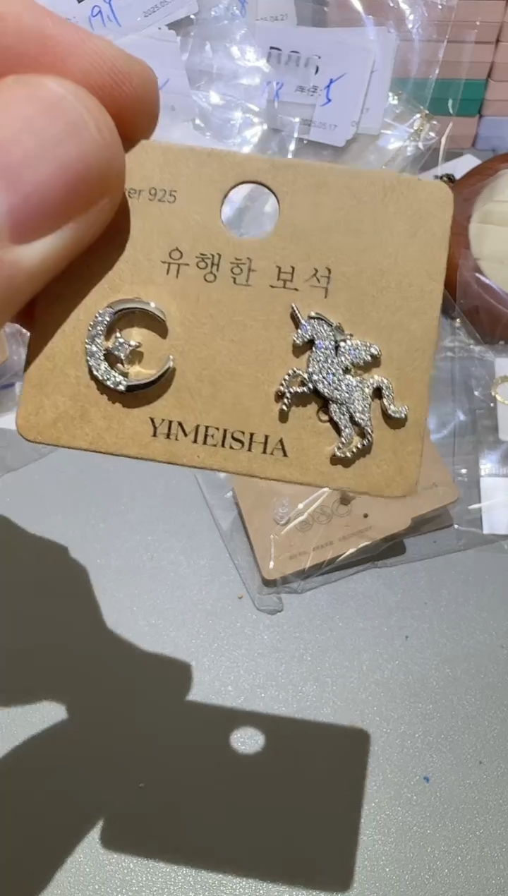 铜合金合成立方氧化锆925银B62