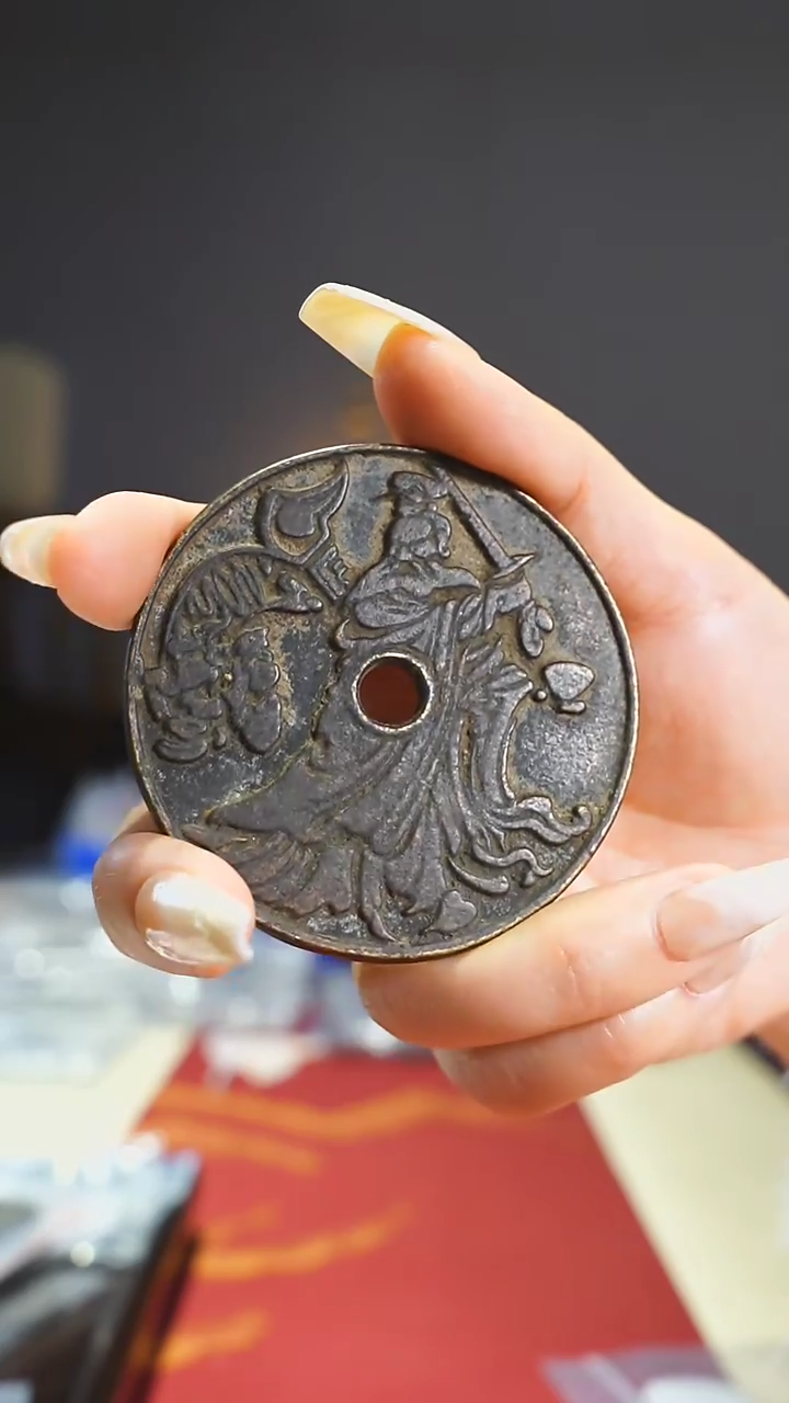 【闪购商品】铜十二生肖张天师6.3cm/111-257