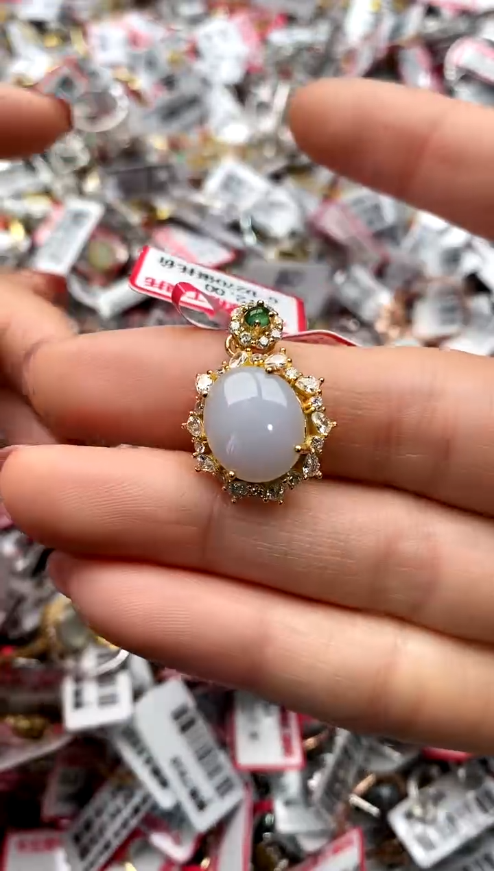 【闪购商品】翡翠戒指银S925镶嵌11111111    0