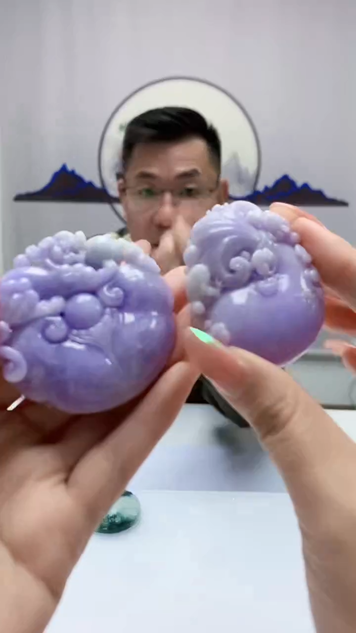 【闪购商品】定制翡翠未镶嵌5152DD-毛货挂件