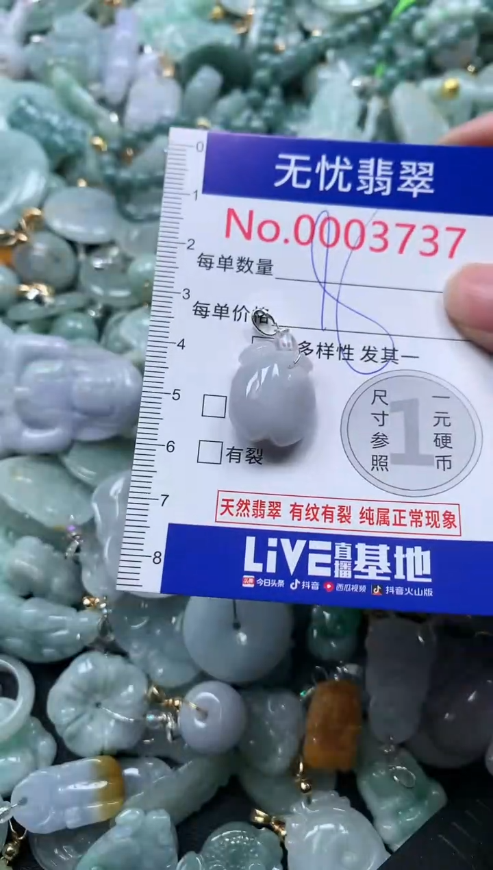 颈饰未镶嵌翡翠3737