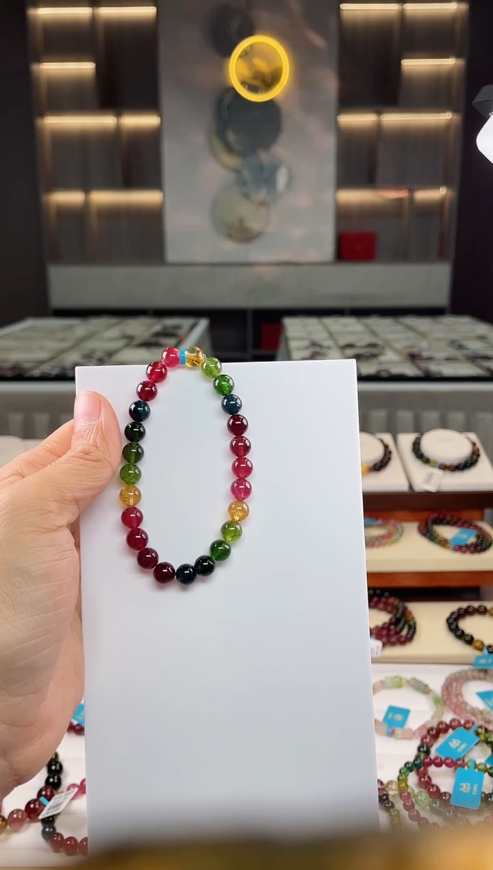 【闪购商品】碧玺单圈手串未镶嵌（多样性发一条）Q