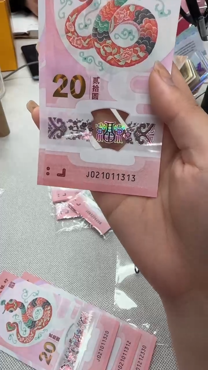 【闪购商品】塑料蛇钞全小数四021011313