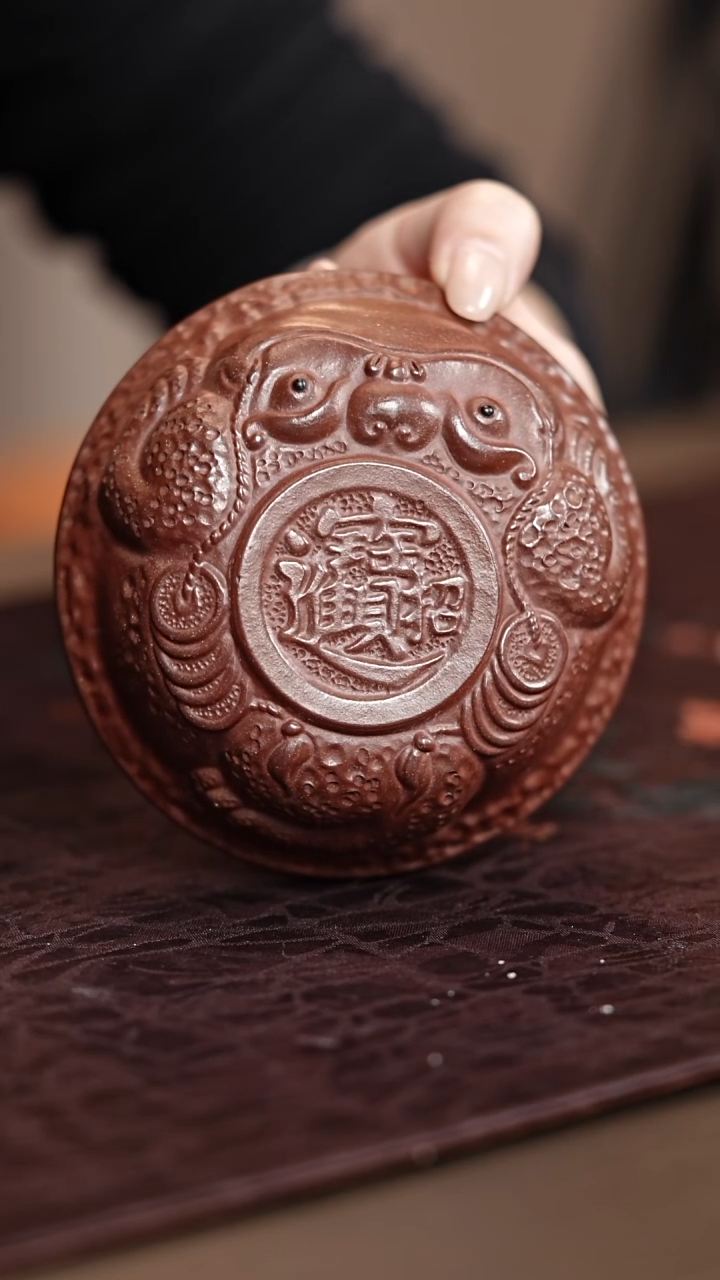 茶壶紫砂紫泥主人杯