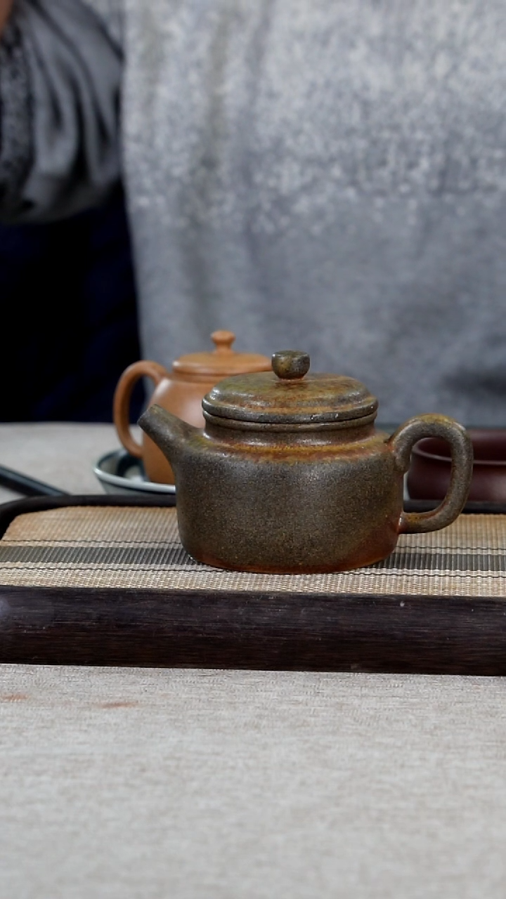 【闪购商品】紫砂茶壶柴烧德钟古法老段微瑕不退不换