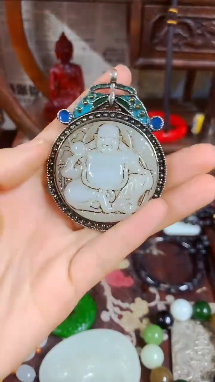 【闪购商品】和田玉颈饰未镶嵌主播推荐主播推荐