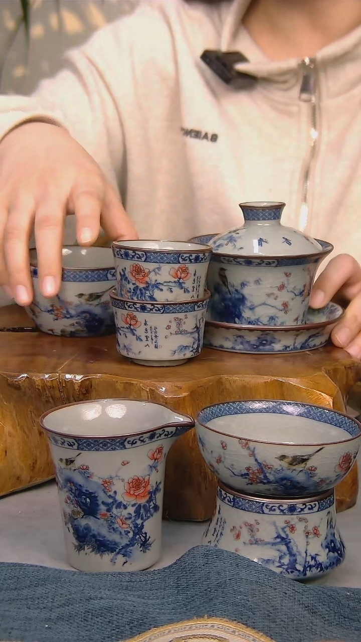 【闪购商品】简装家用款6件套 陶瓷家用茶具系列