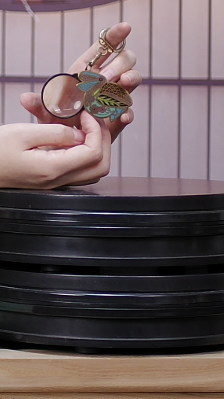 【闪购商品】非遗技艺 景泰蓝鹈鹕放大镜