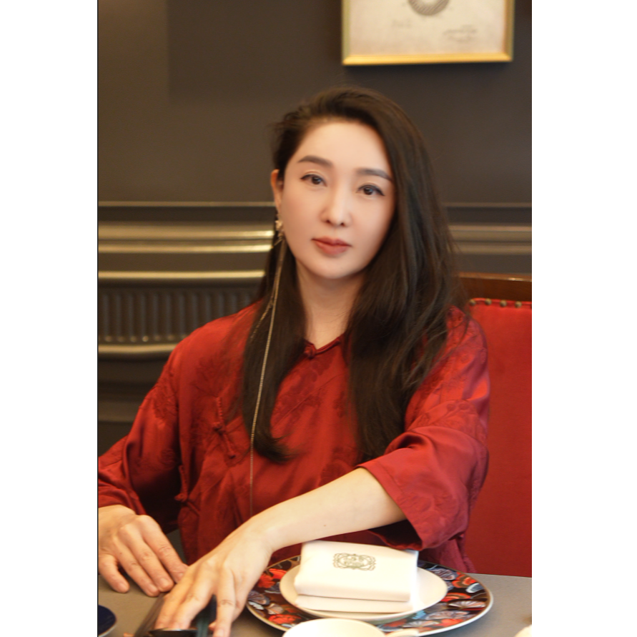 T姐原创精选设计师款新中式时尚复古提花斜襟红烧肉上衣TB52107