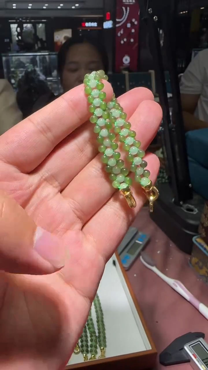 手串未镶嵌和田玉【钰731】12 7021 多样性发其一