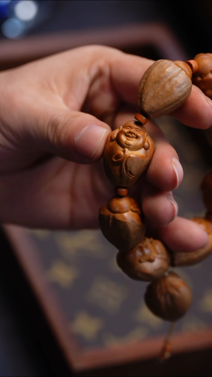 【闪购商品】橄榄核吊坠苏工橄榄核