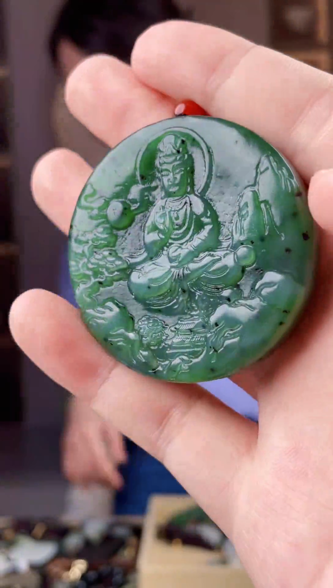 颈饰未镶嵌和田玉拍一发一，多样性发货
