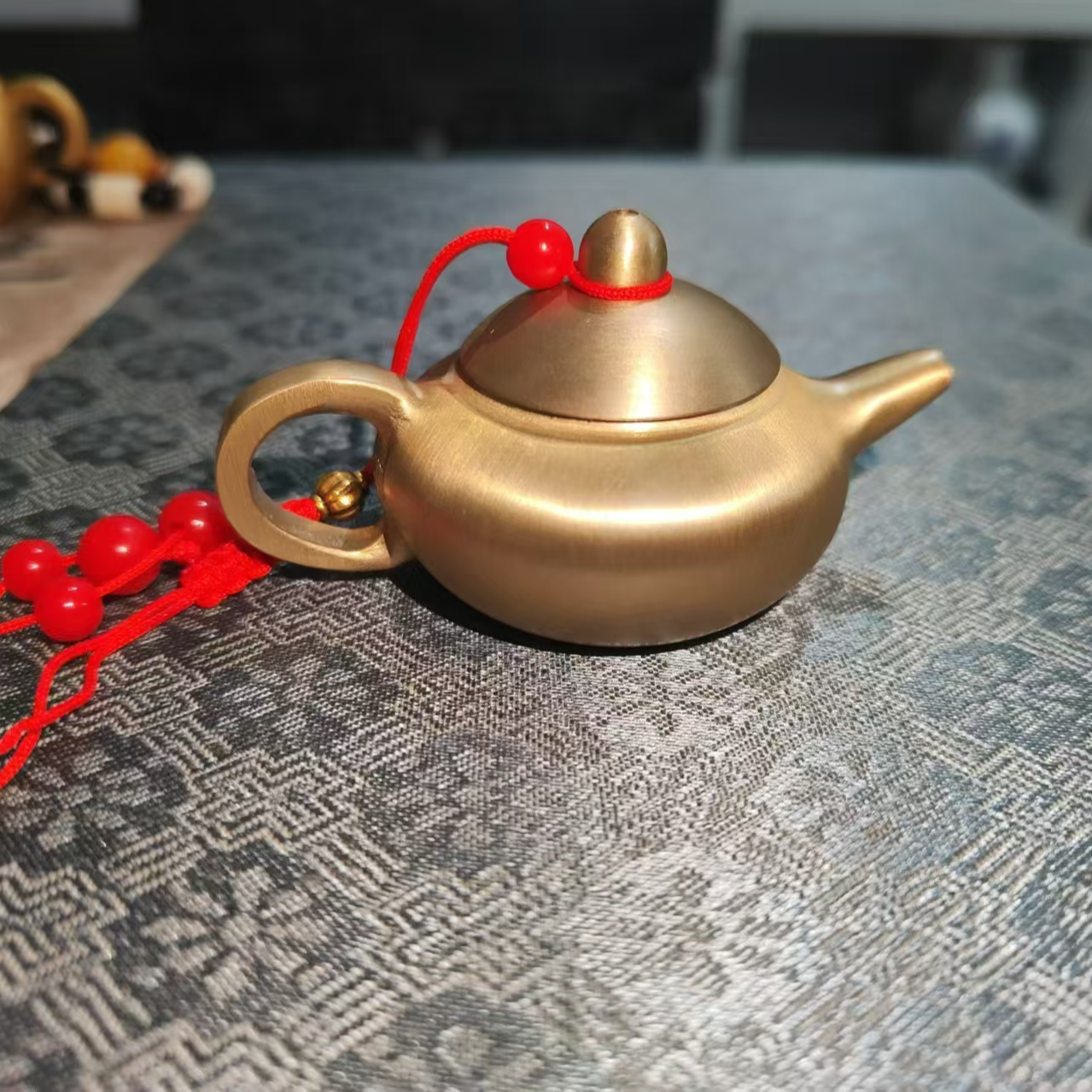 摆件壶 创意居家摆件百搭 铜器