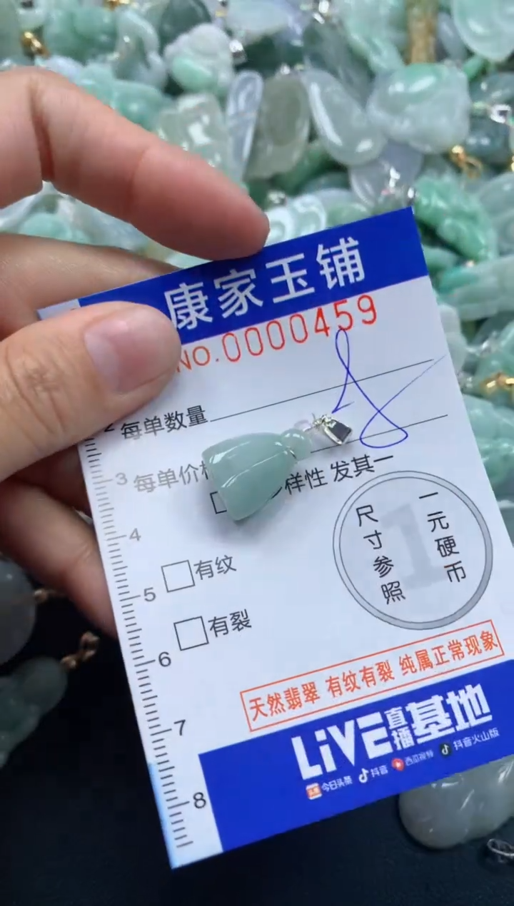 颈饰未镶嵌翡翠459