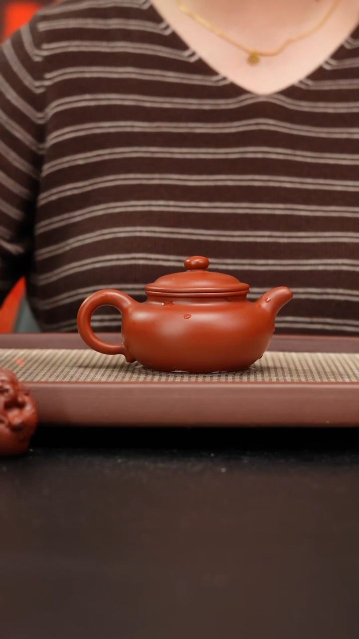 【闪购商品】紫砂茶壶全手工赵庄朱泥仿古180