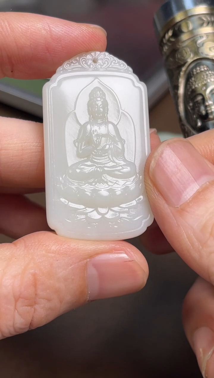 【闪购商品】和田玉颈饰未镶嵌70 带微包容