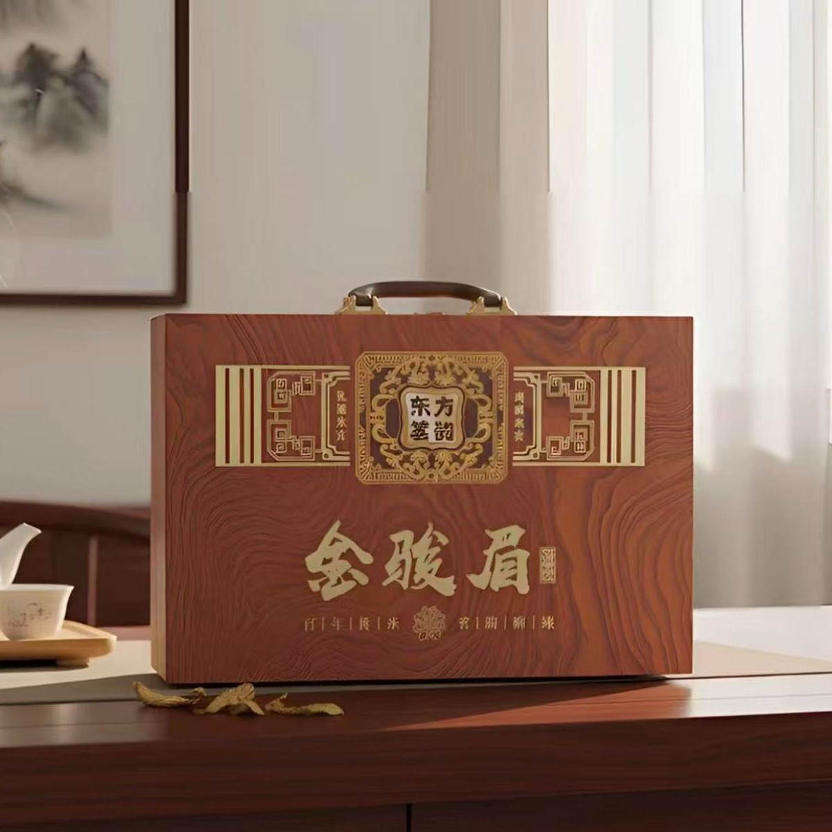 金骏眉红茶30泡 东方茗韵 150克装茶叶礼盒装送礼节日礼物