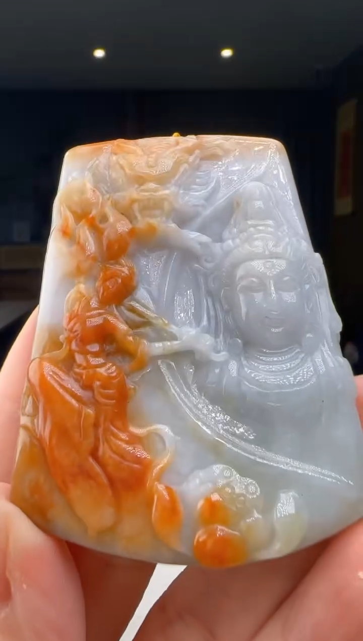 【闪购商品】翡翠颈饰未镶嵌YJ@@960Q3J14811