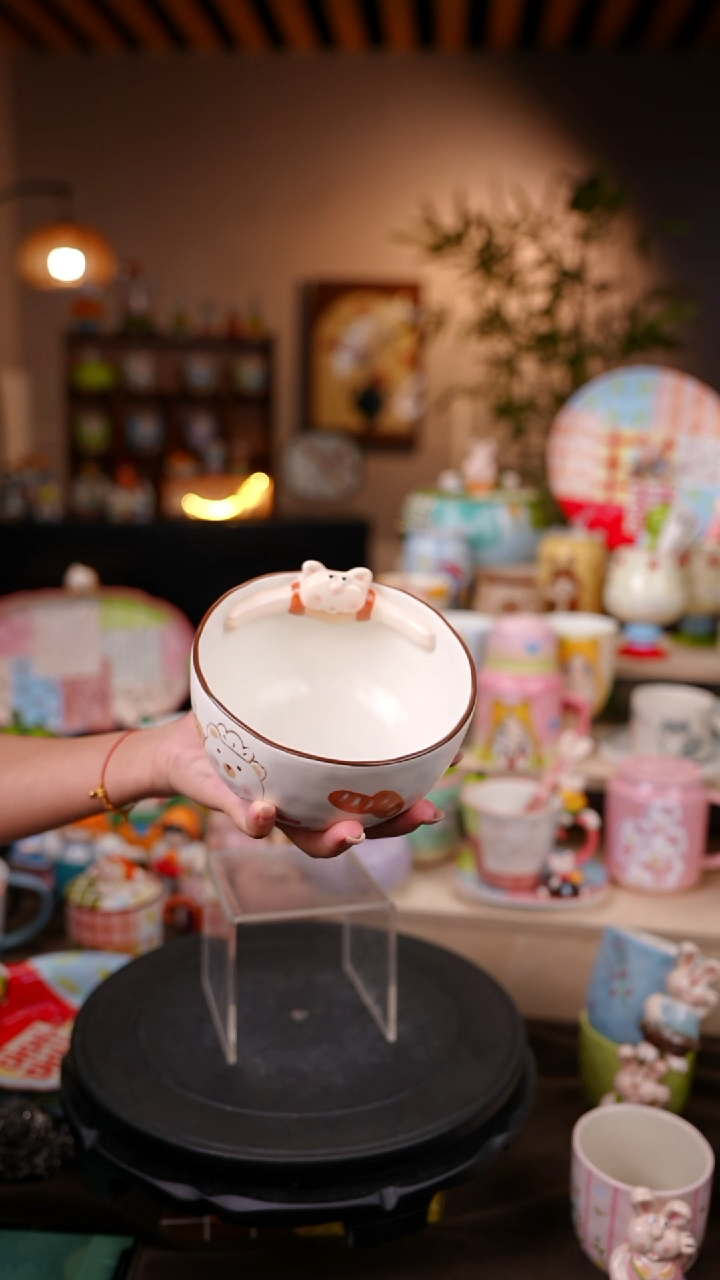 瓷初屿手绘陶瓷餐具