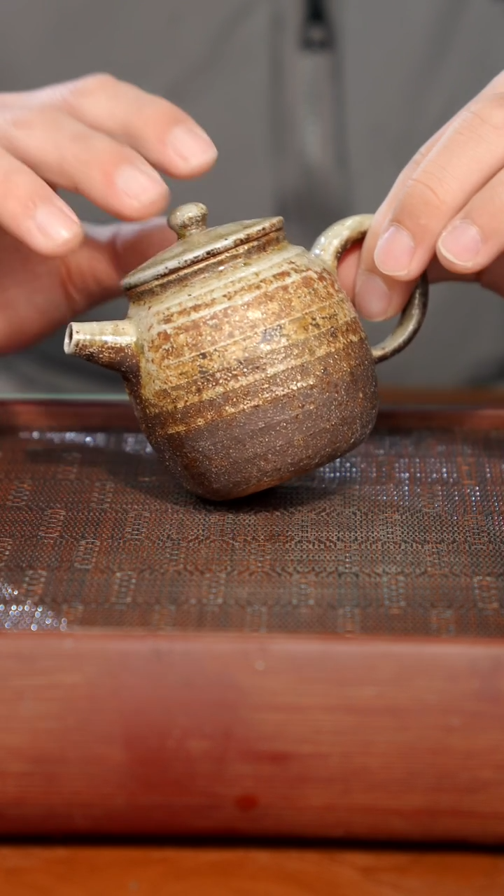 陶瓷奢瓷/瑞寅柴烧茶器（壶）253