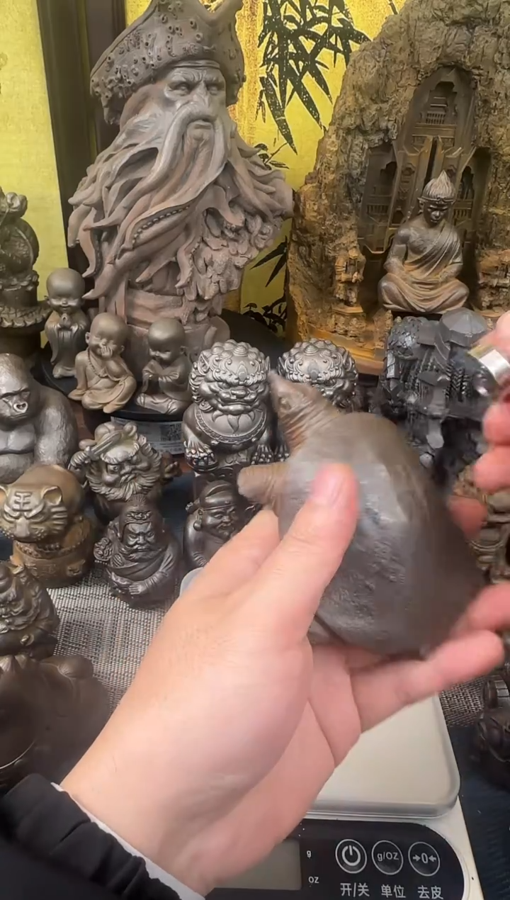 铁精致创意甲鱼摆件