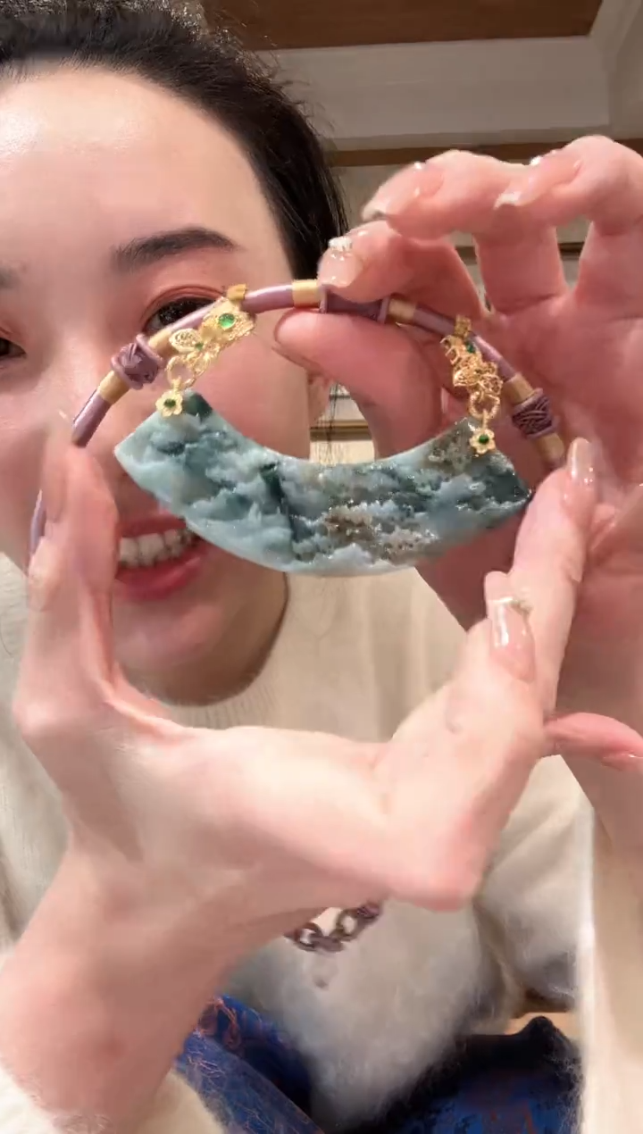 【闪购商品】翡翠颈饰未镶嵌国风