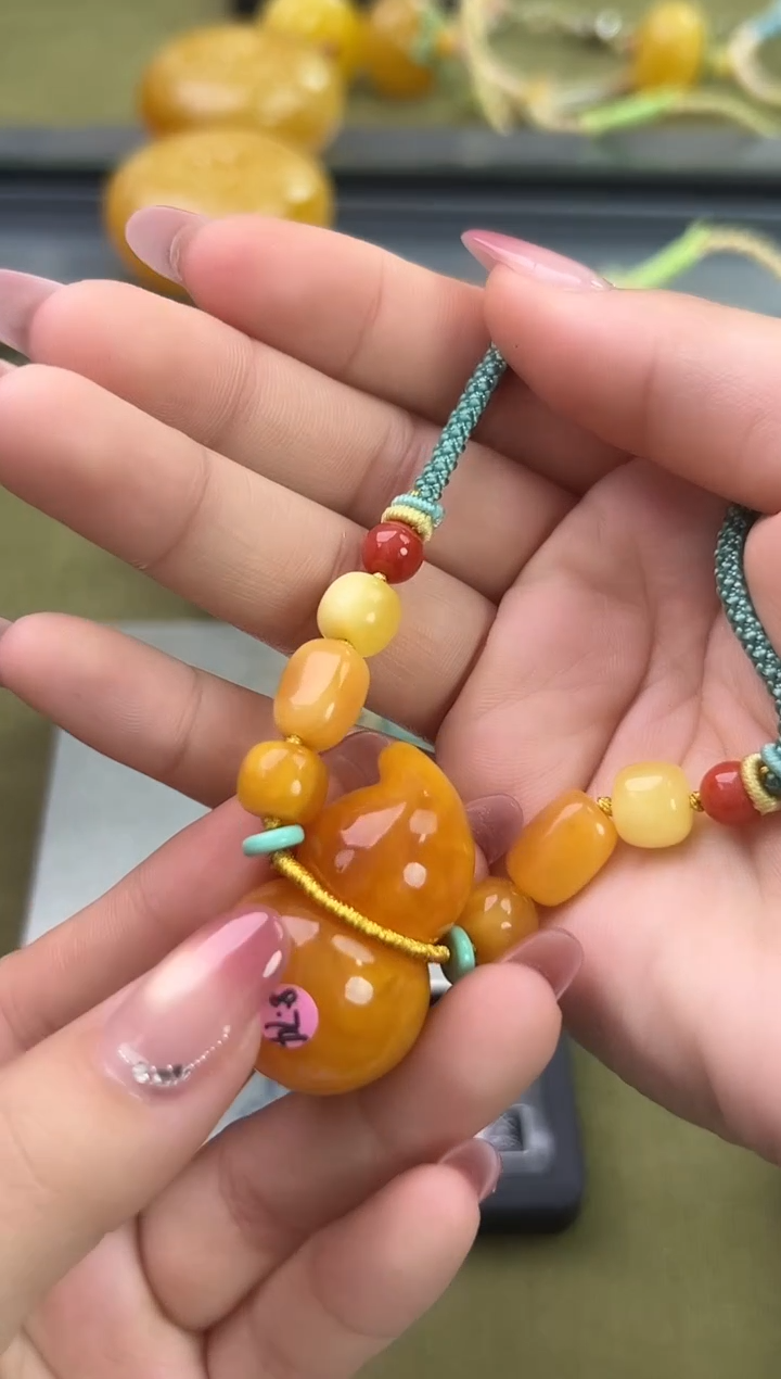 裸石琥珀未镶嵌天然琥珀蜜蜡吊坠