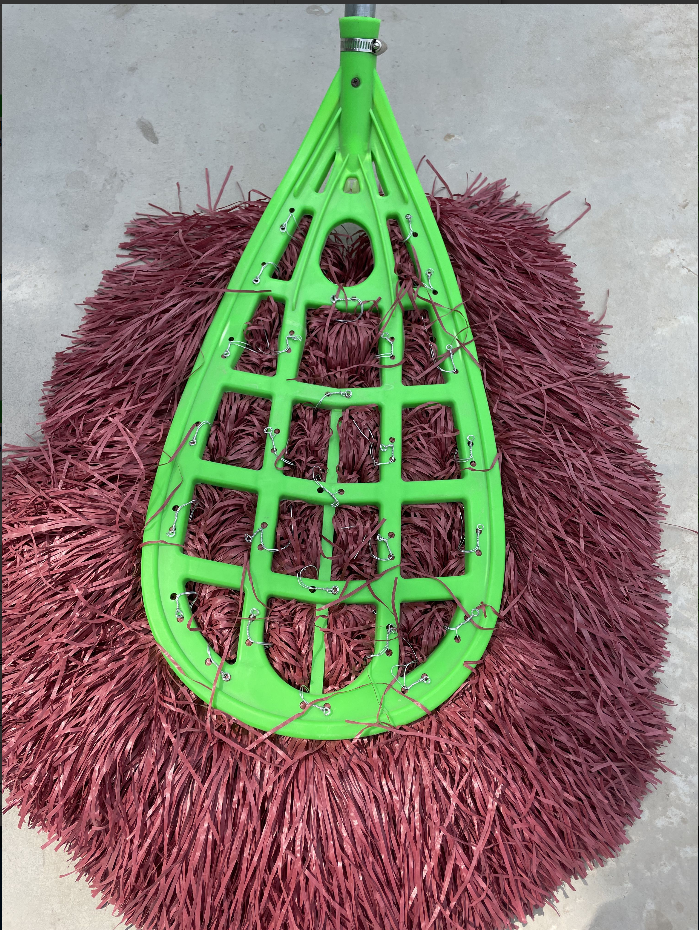 18红色大扫把手工家用大号加厚农村院子扫把扫帚家用2025新款