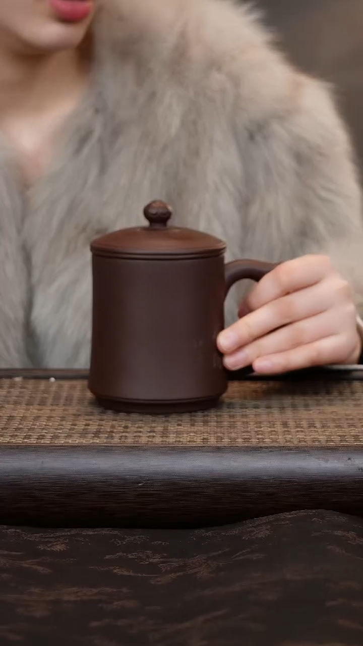 【闪购商品】紫砂茶杯四件套舍得老板杯