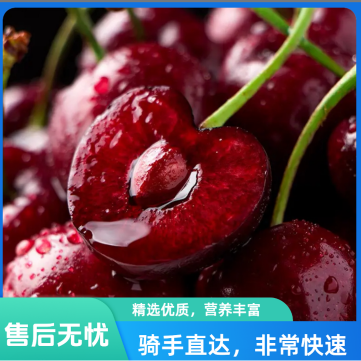 【同城配送】H2智利进口拉宾斯车厘子 【J-4JD】5斤装 脆甜多汁 坏果包赔