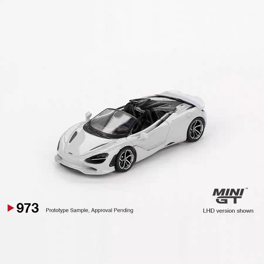 MINIGT 1:64 迈凯伦 750S Spider 敞篷 灰色 合金汽车模型 973