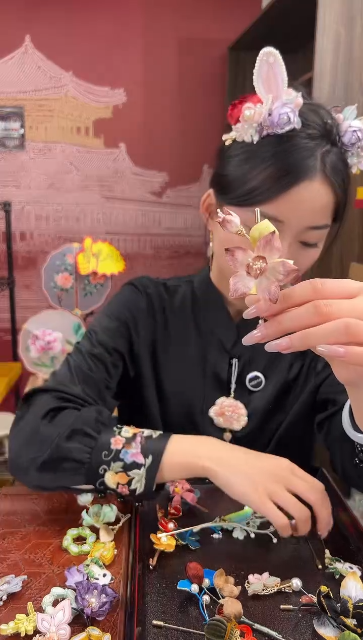 【闪购商品】刺绣苏绣世家非遗手工（胸针）