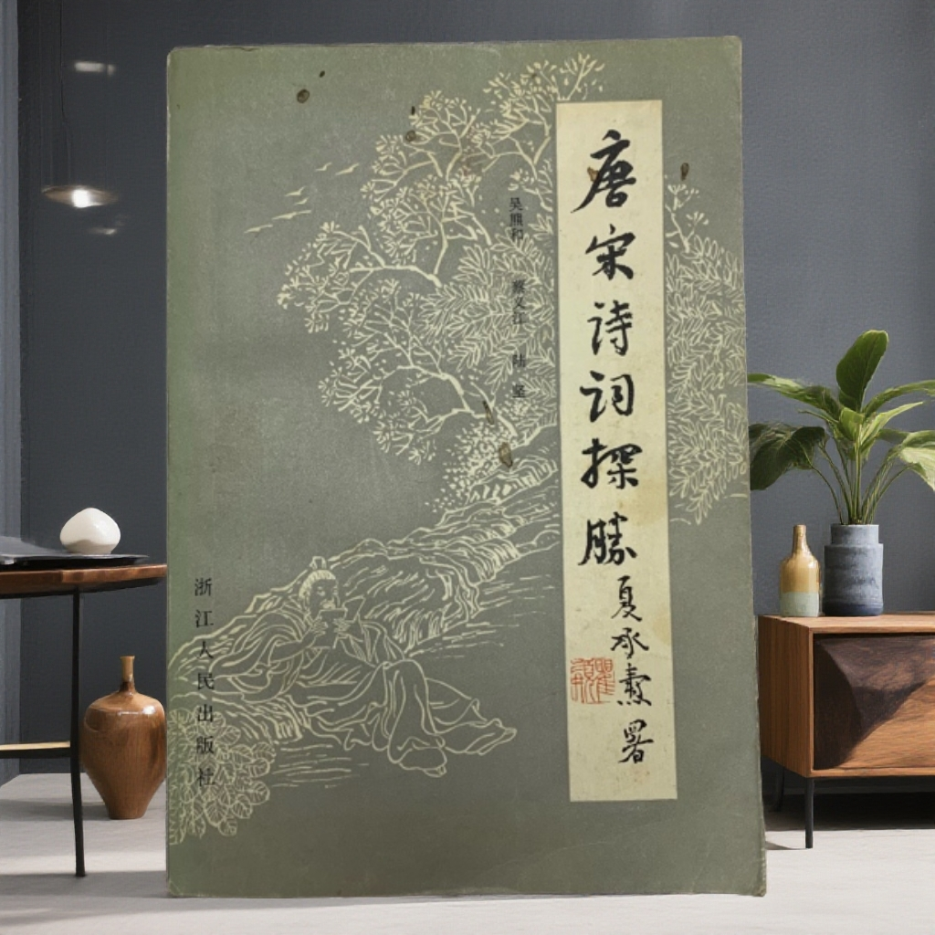 8新  唐宋诗词探胜浙江人民出版社1981年1版1印D