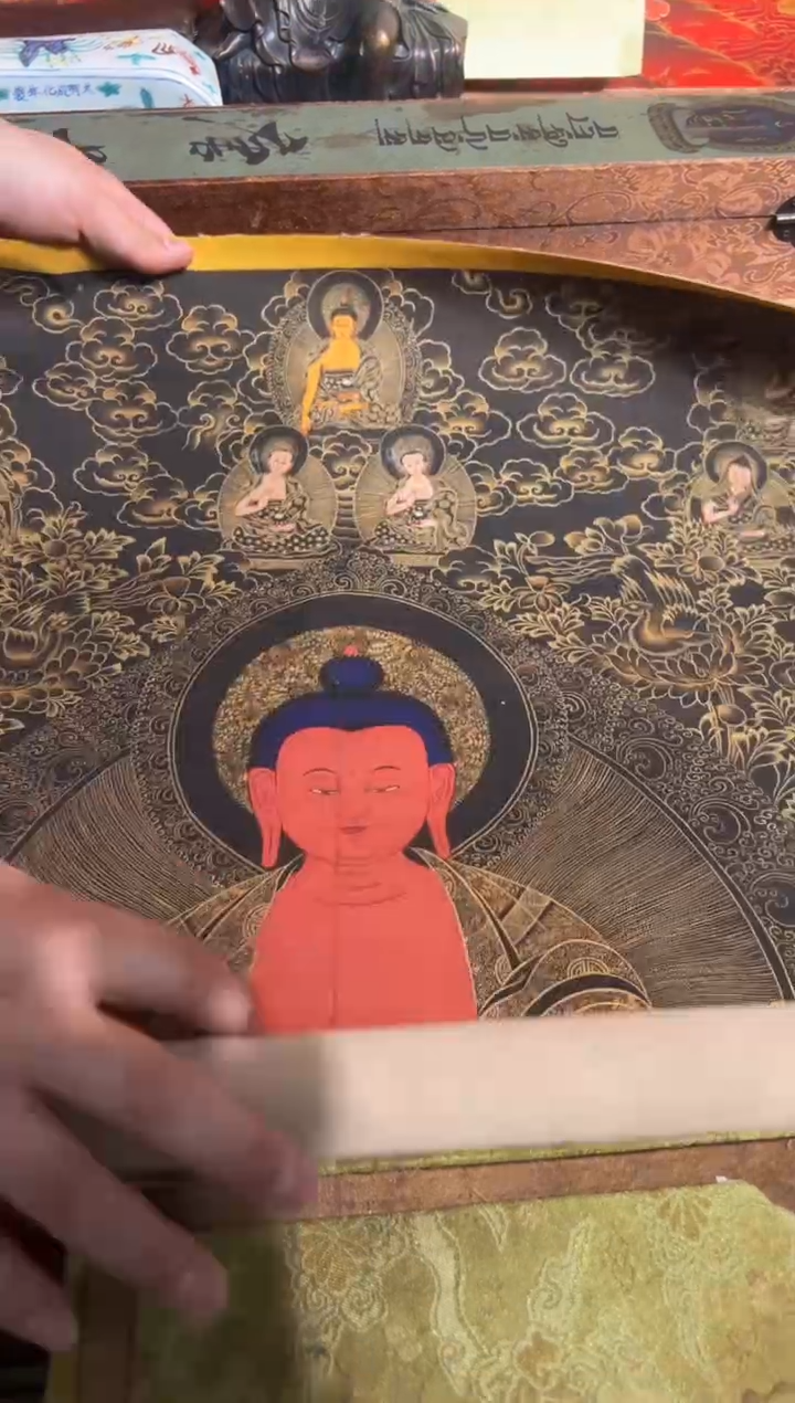 卷轴画卷轴画奥奥的唐卡