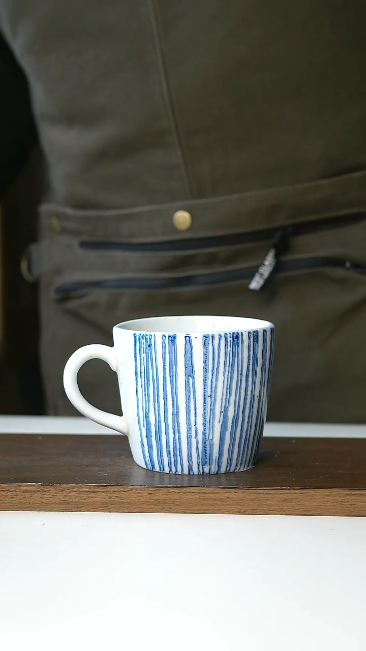 【闪购商品】陶瓷020粗陶瑕疵马克杯@4-2@