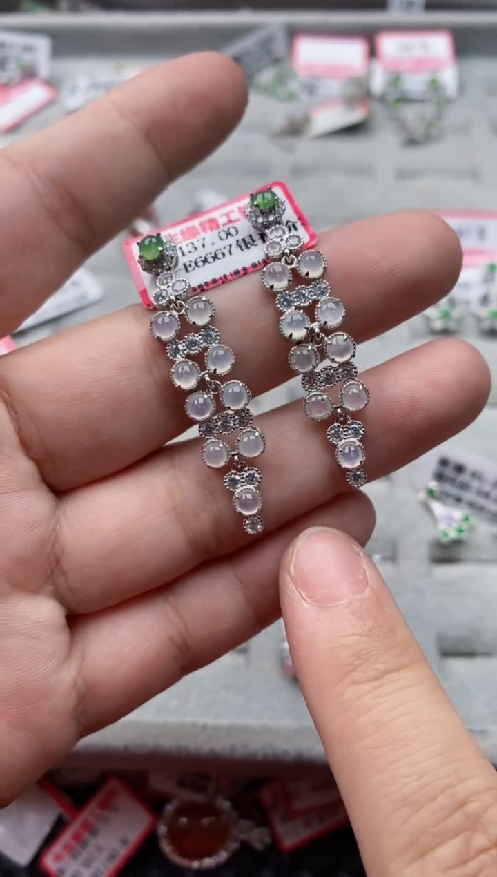 【闪购商品】翡翠戒指银S925镶嵌44444---0