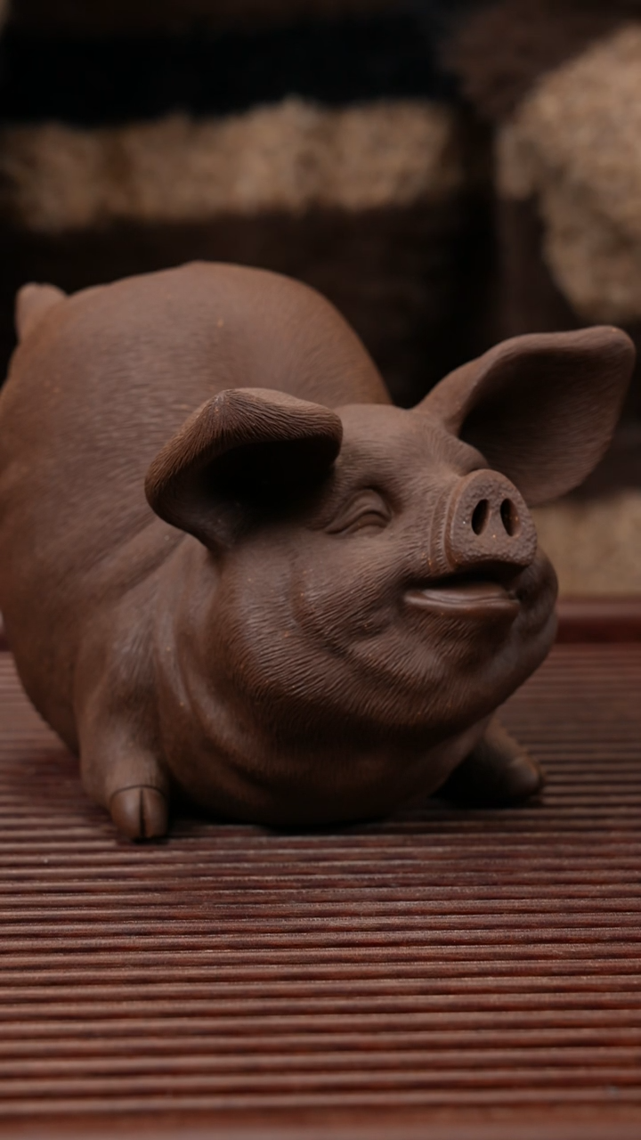 【闪购商品】紫砂茶宠欢天喜地