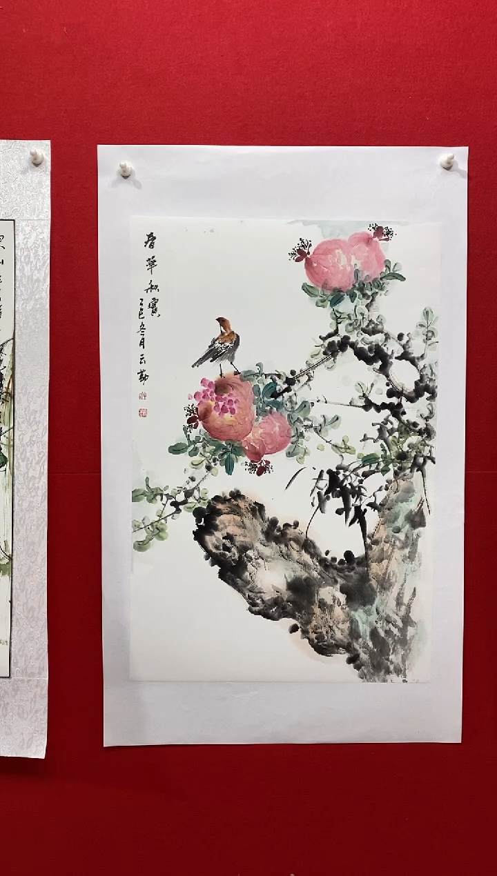 国画国画NYQ丹牛云勤老师作品