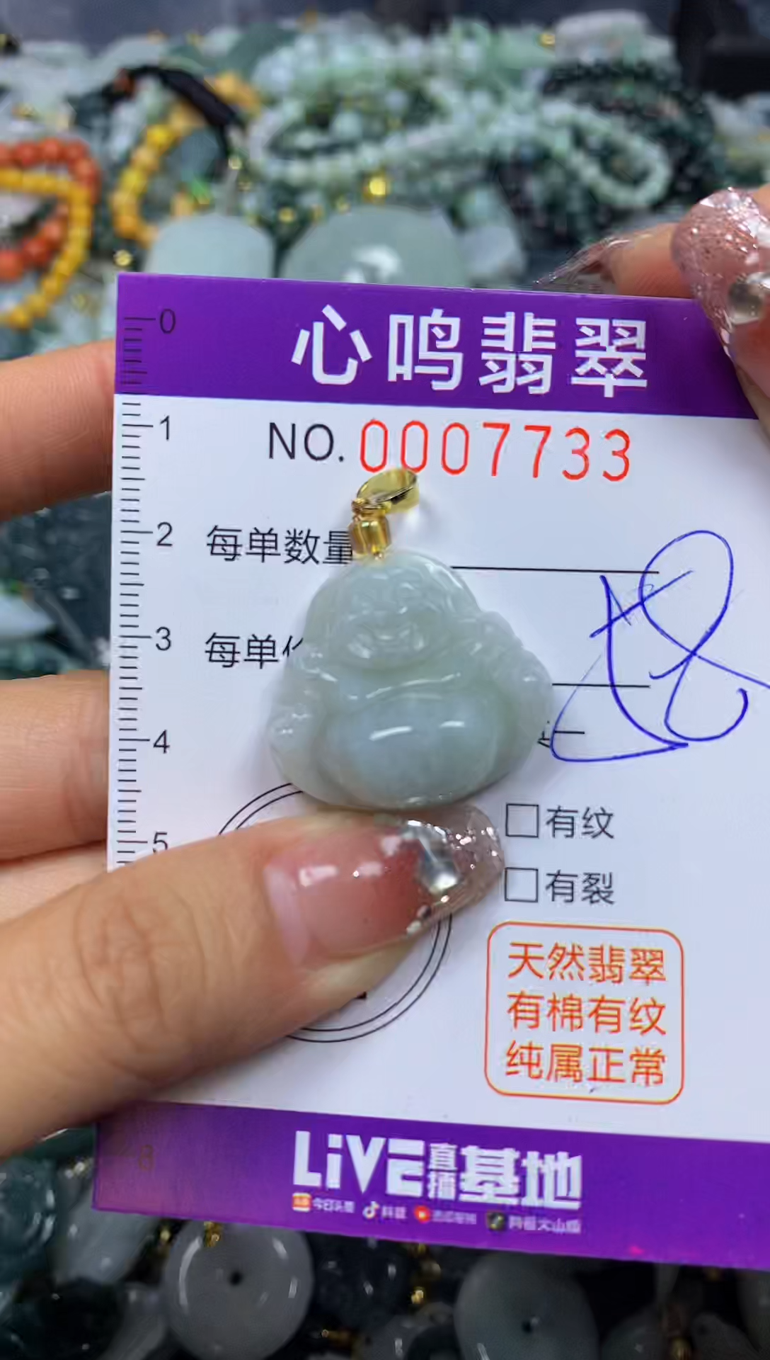 【闪购商品】翡翠颈饰未镶嵌闪购007733