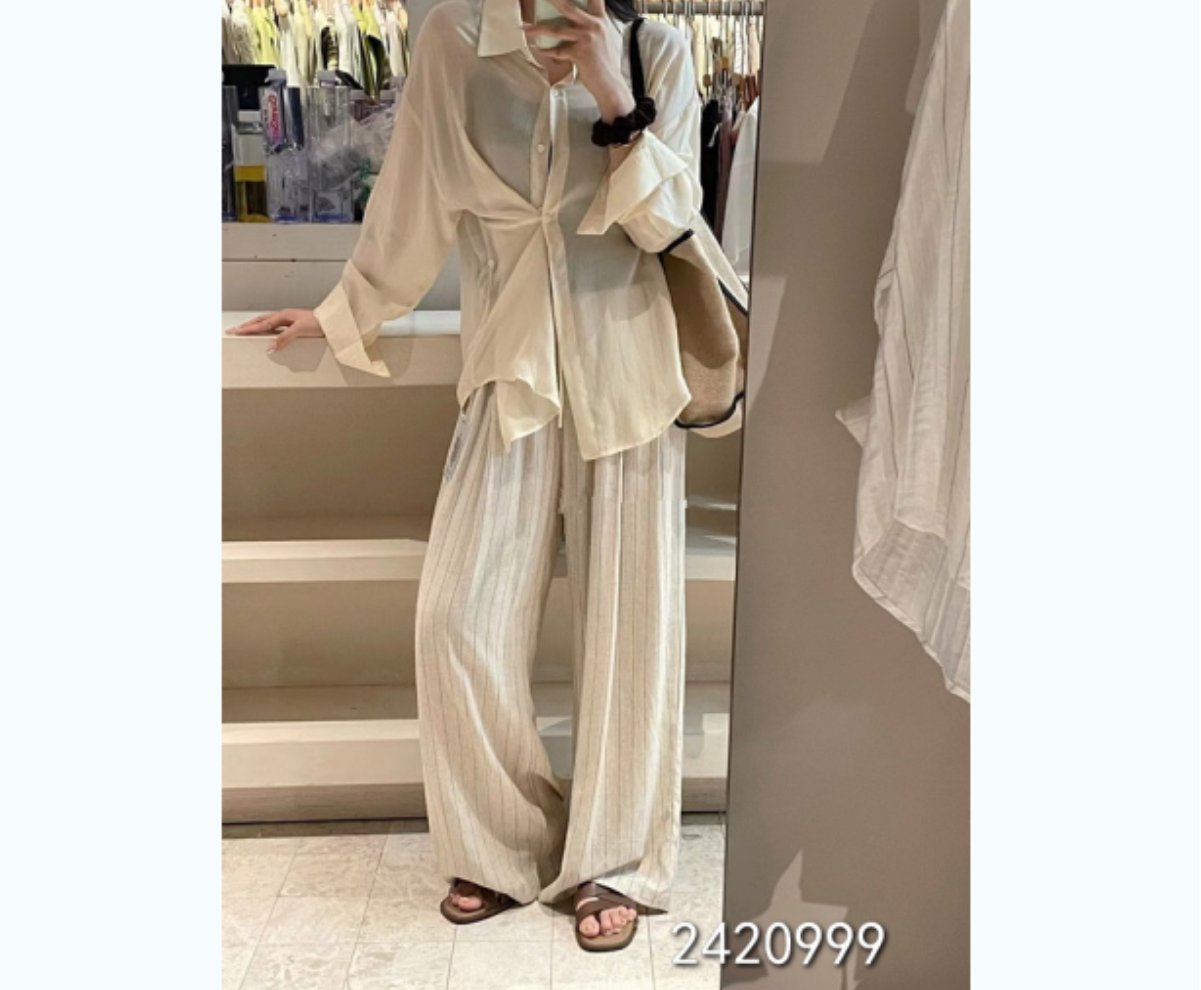 小妳XiaoNi———（夏款雪纺衬衫2420999）