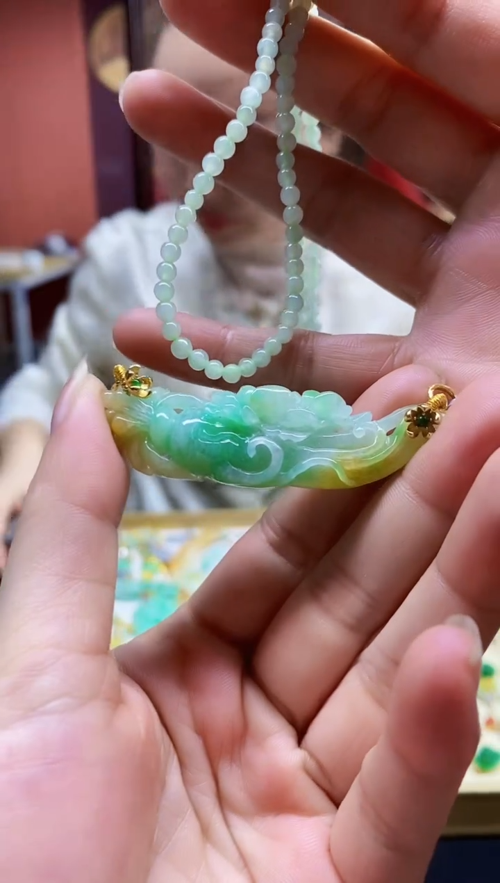 颈饰未镶嵌翡翠翡翠吊坠