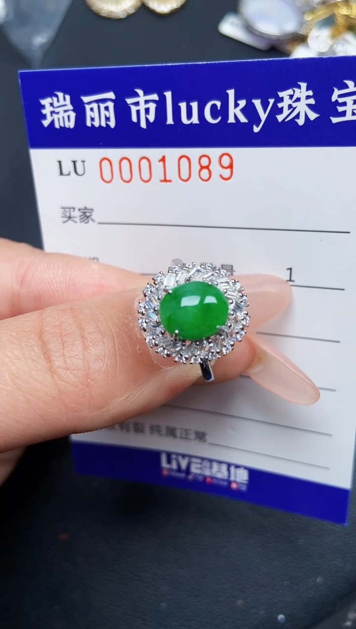 【闪购商品】翡翠颈饰银S925镶嵌1089