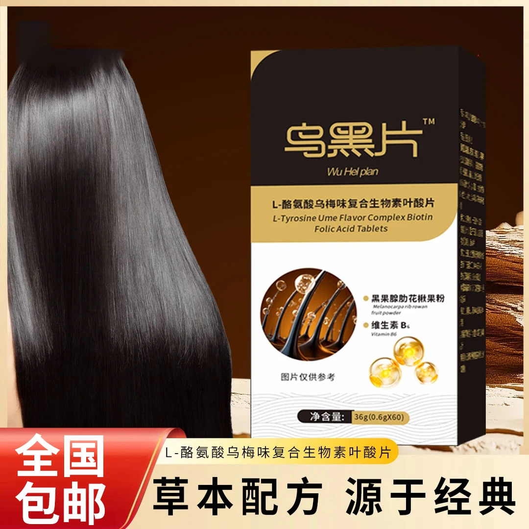 官方旗舰店大飞师门壹荊堂乌黑片以黑养黑黑果枸杞黑芝麻桑葚黑豆