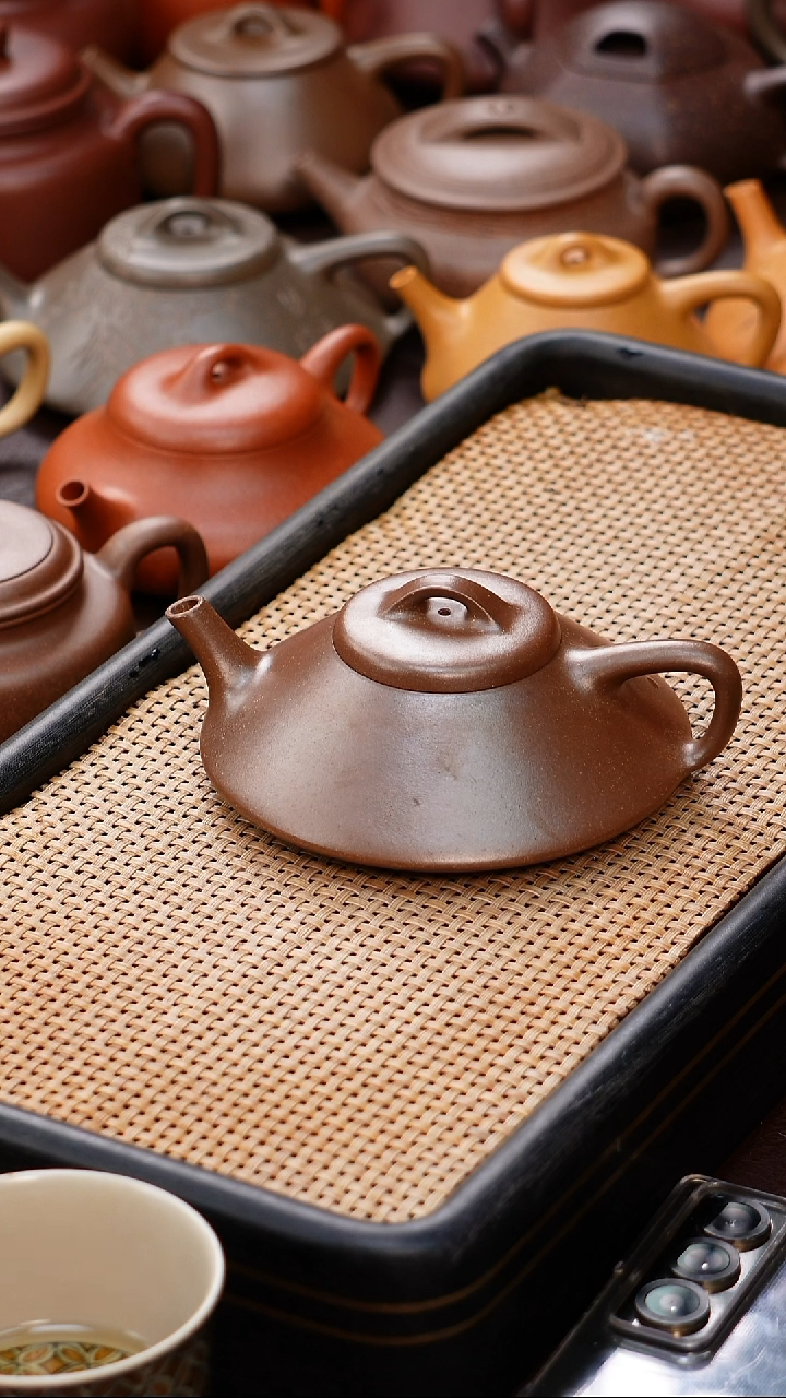 茶壶紫砂光版合瓢170cc