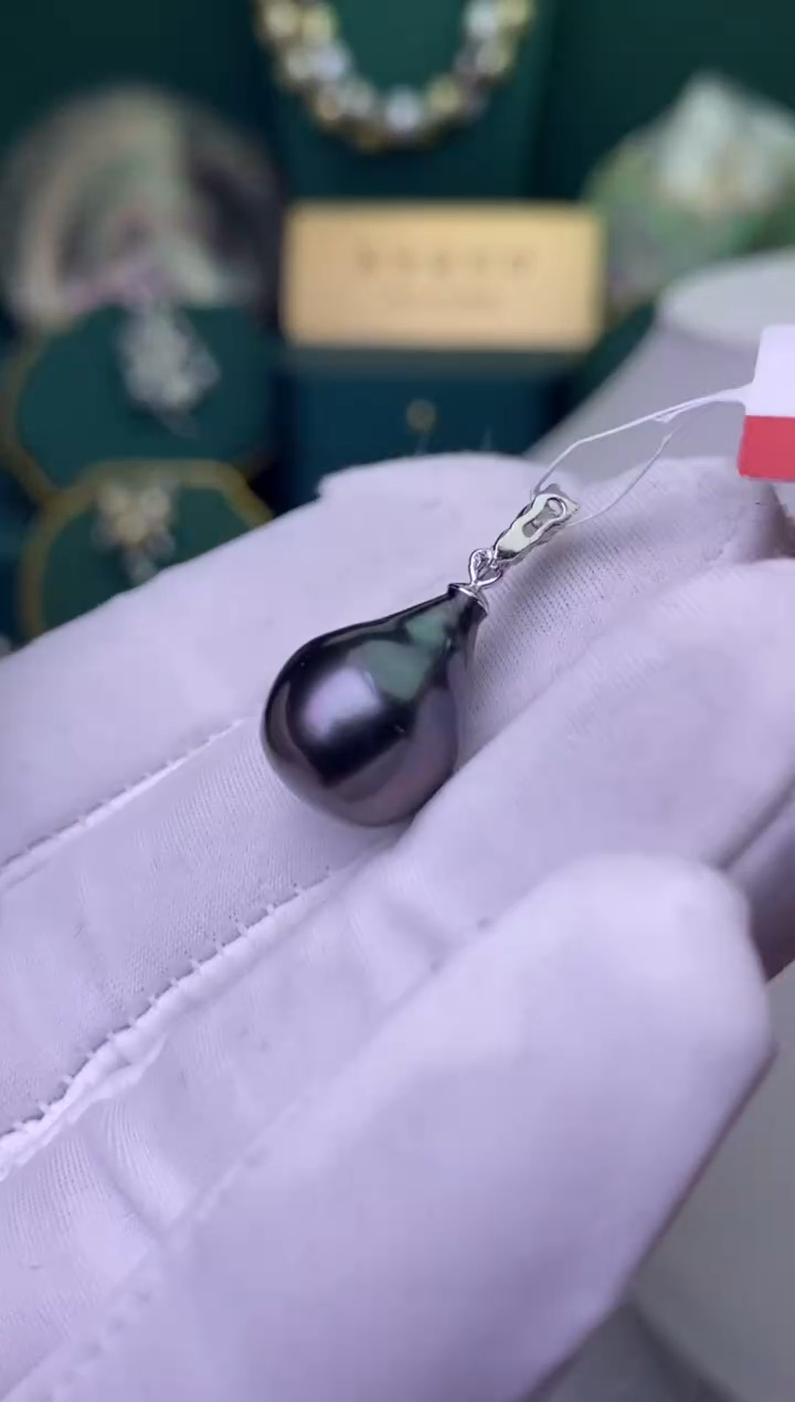 【闪购商品】海水珍珠颈饰银S925镶嵌11-12